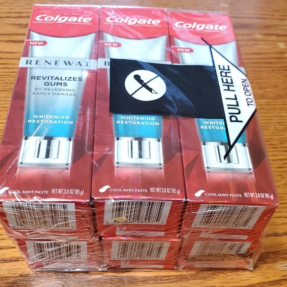 6 Pack Colgate Renewal Revitalizes Gum Cool Mint Toothpaste 3oz - Picture 1 of 6